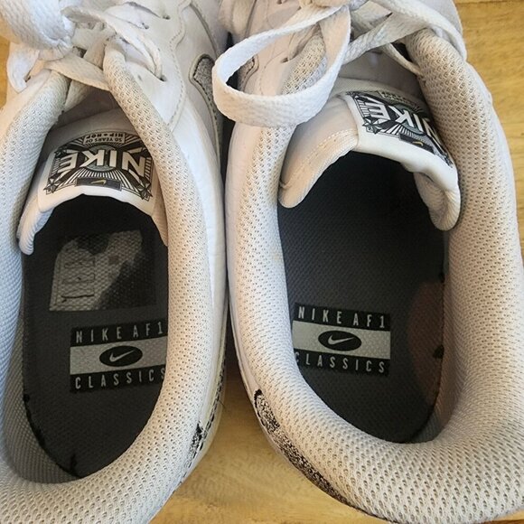 Nike Air Force 1 50 Years Of Hip-Hop White Smoke Grey Men's 12 | DV7183-100 - Picture 11 of 13